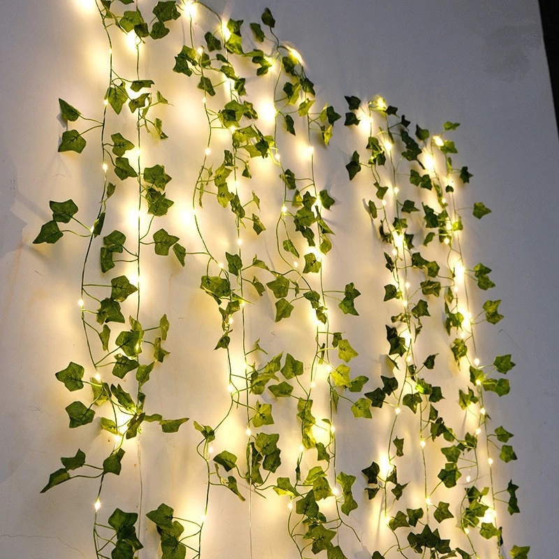 Baby Nursery Light - Guirnalda de Luces LED de Hojas