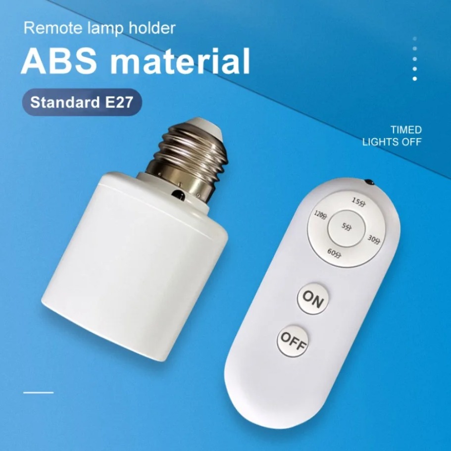 Baby Nursery Light - E27 60W Control remoto inalámbrico temporizador