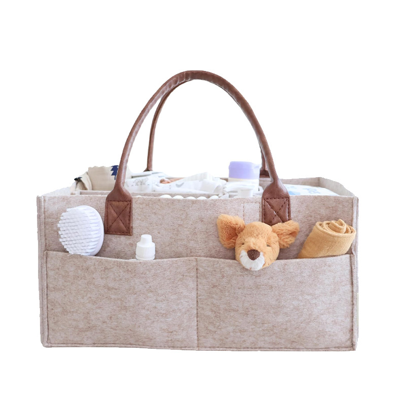 Baby Nursery Shelves - Cesta Organizadora de Fieltro para Bebés,