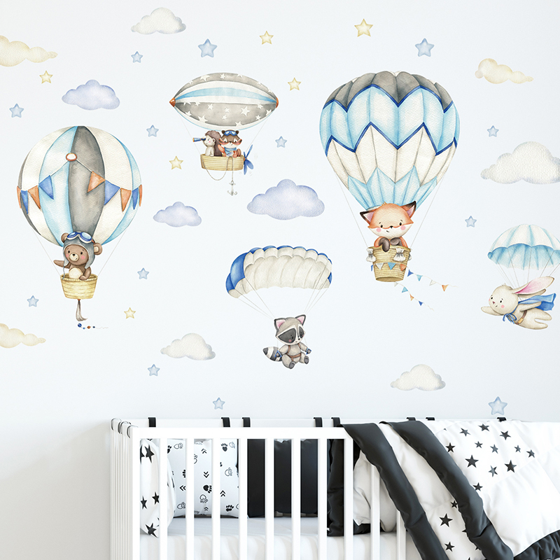 Baby Nursery Home - Pegatinas de pared con globos de