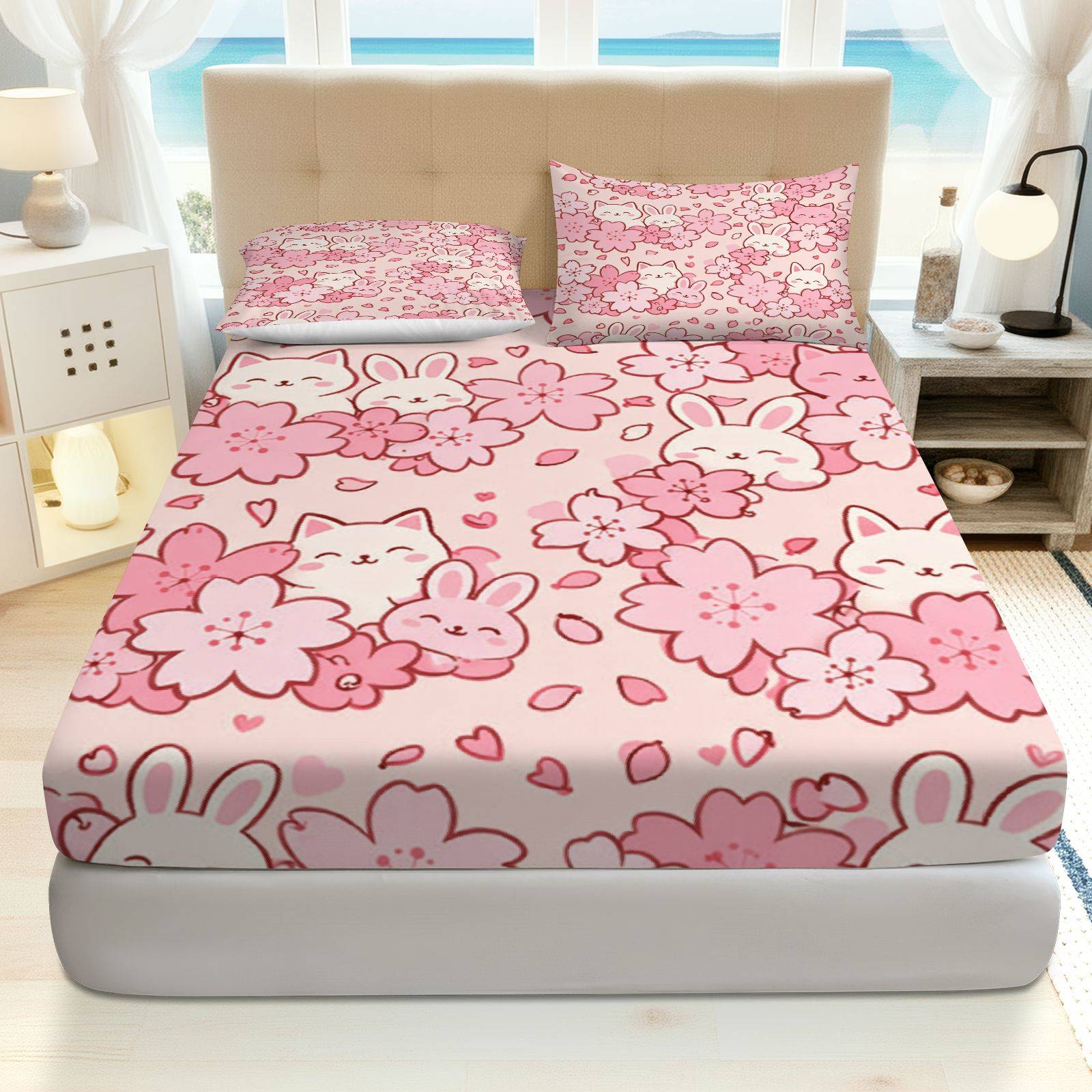 Baby Nursery Home - Juego de Ropa de Cama Sakura