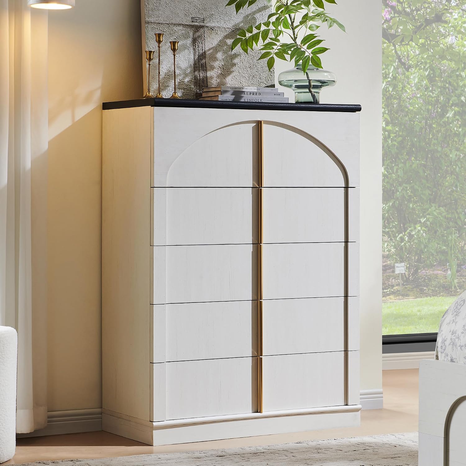 Drawer Dresser White - Cómoda de 44