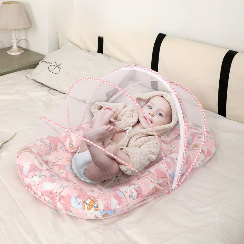 Convertible Crib Set - 5 uds 85x55x10cm almohadilla para dormir
