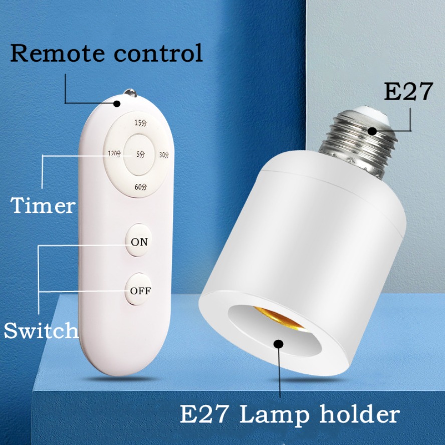 Baby Nursery Light - E27 60W Control remoto inalámbrico temporizador