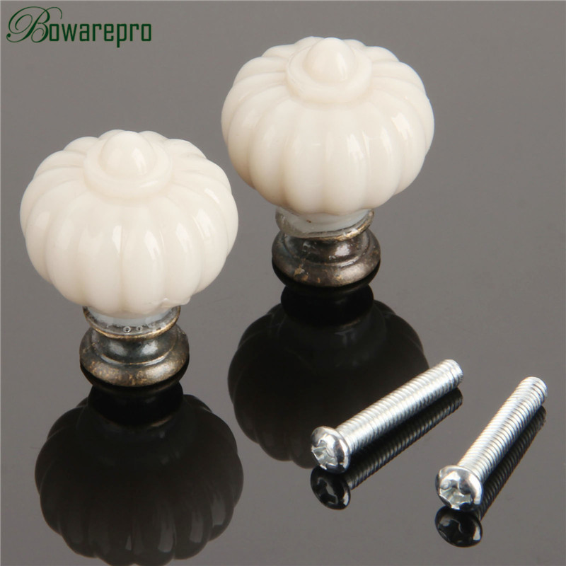 Pomo de acrílico de calabaza b - Drawer Dresser White reseña y precio
