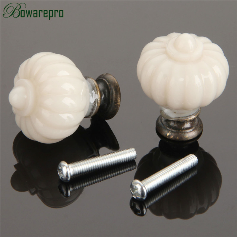 Pomo de acrílico de calabaza b - Drawer Dresser White reseña y precio