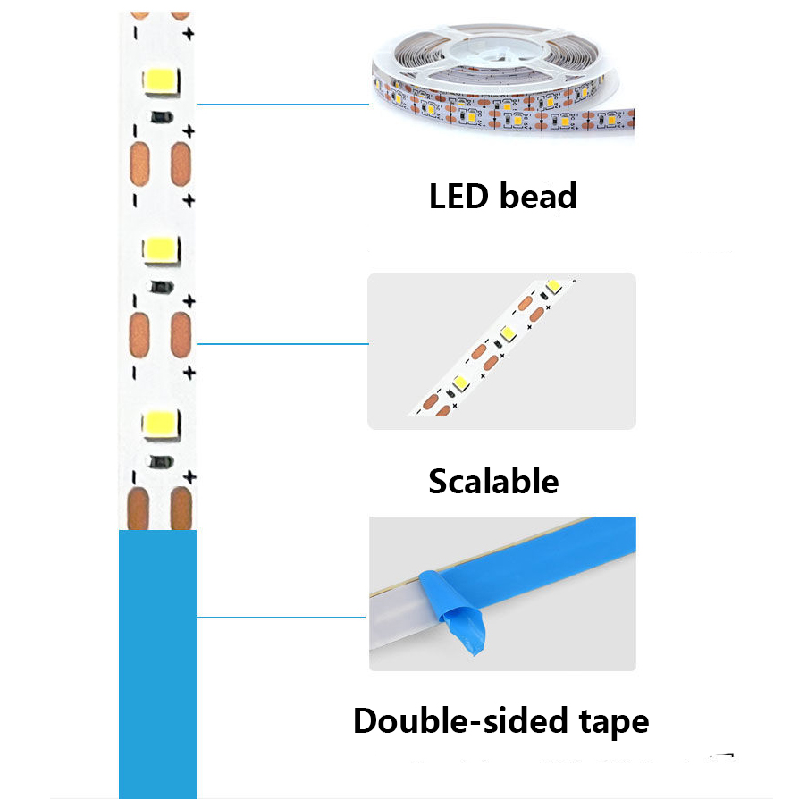 Tiras de luces LED USB de 5V C - Drawer Dresser White reseña y precio