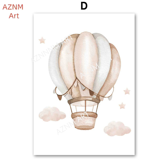 Pósteres de elefantes, globos, - Baby Nursery Pictures reseña y precio