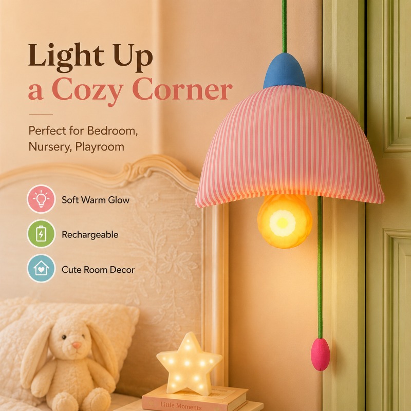 Lámpara de Noche Colgante Reca - Baby Nursery Lampshade reseña y precio