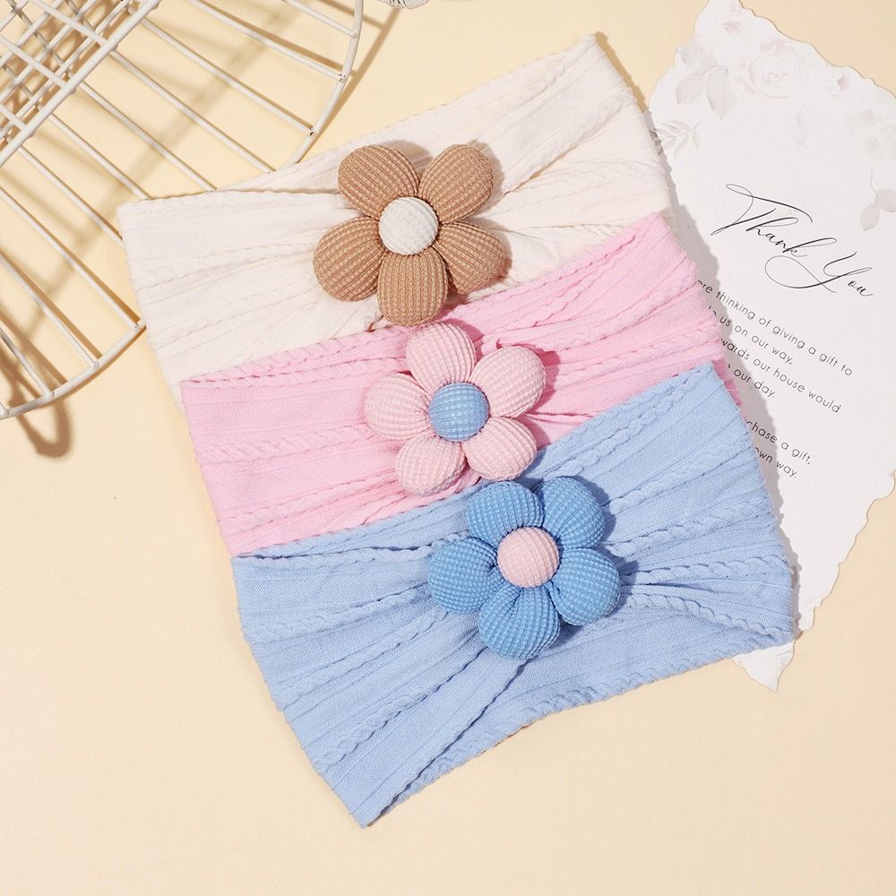 Diadema Ancha con Flores para  - Baby Wrap Stretchy reseña y precio