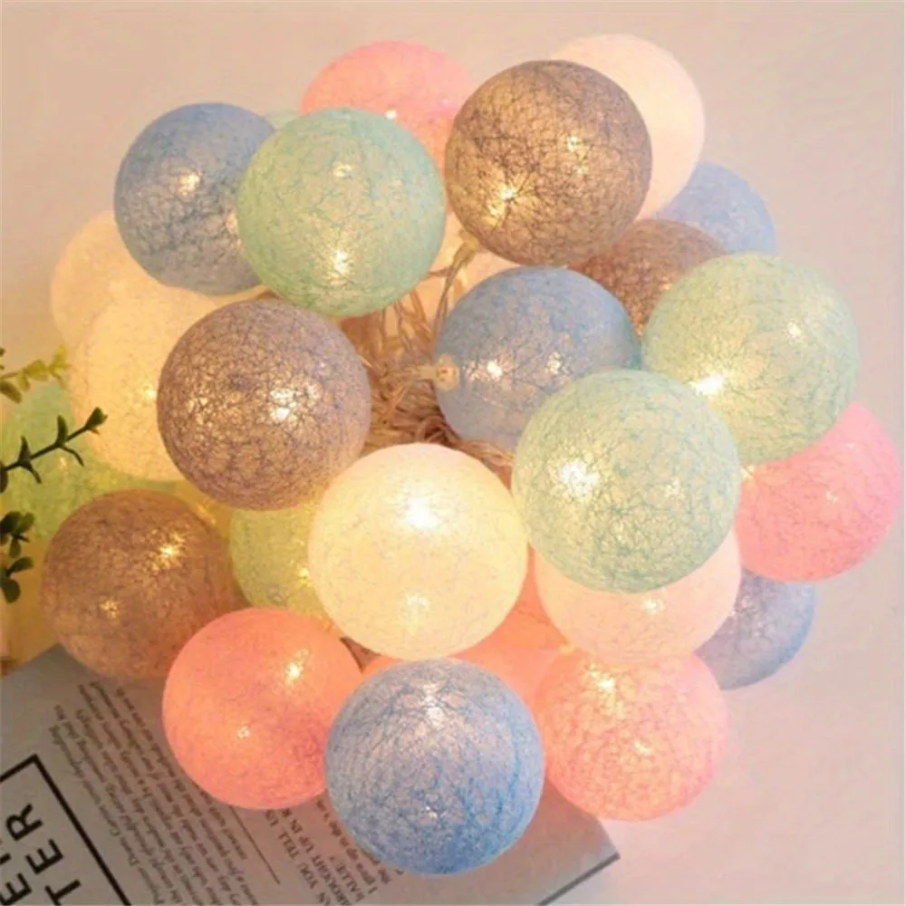 Guirnalda de algodón para Hall - Baby Nursery Light reseña y precio