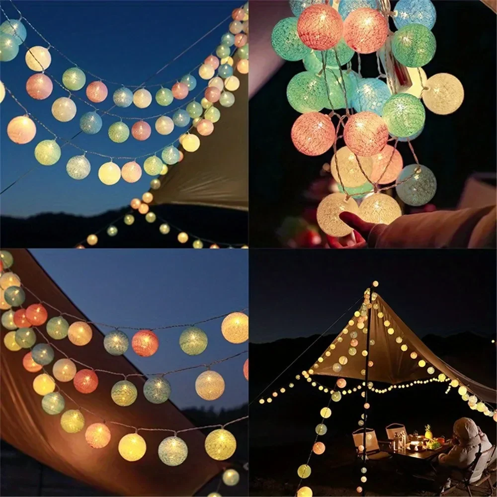 Guirnalda de algodón para Hall - Baby Nursery Light reseña y precio