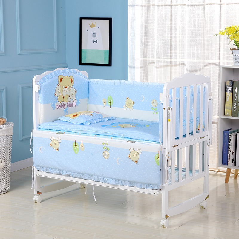Juego de cama para cuna de alg - Convertible Crib Set reseña y precio