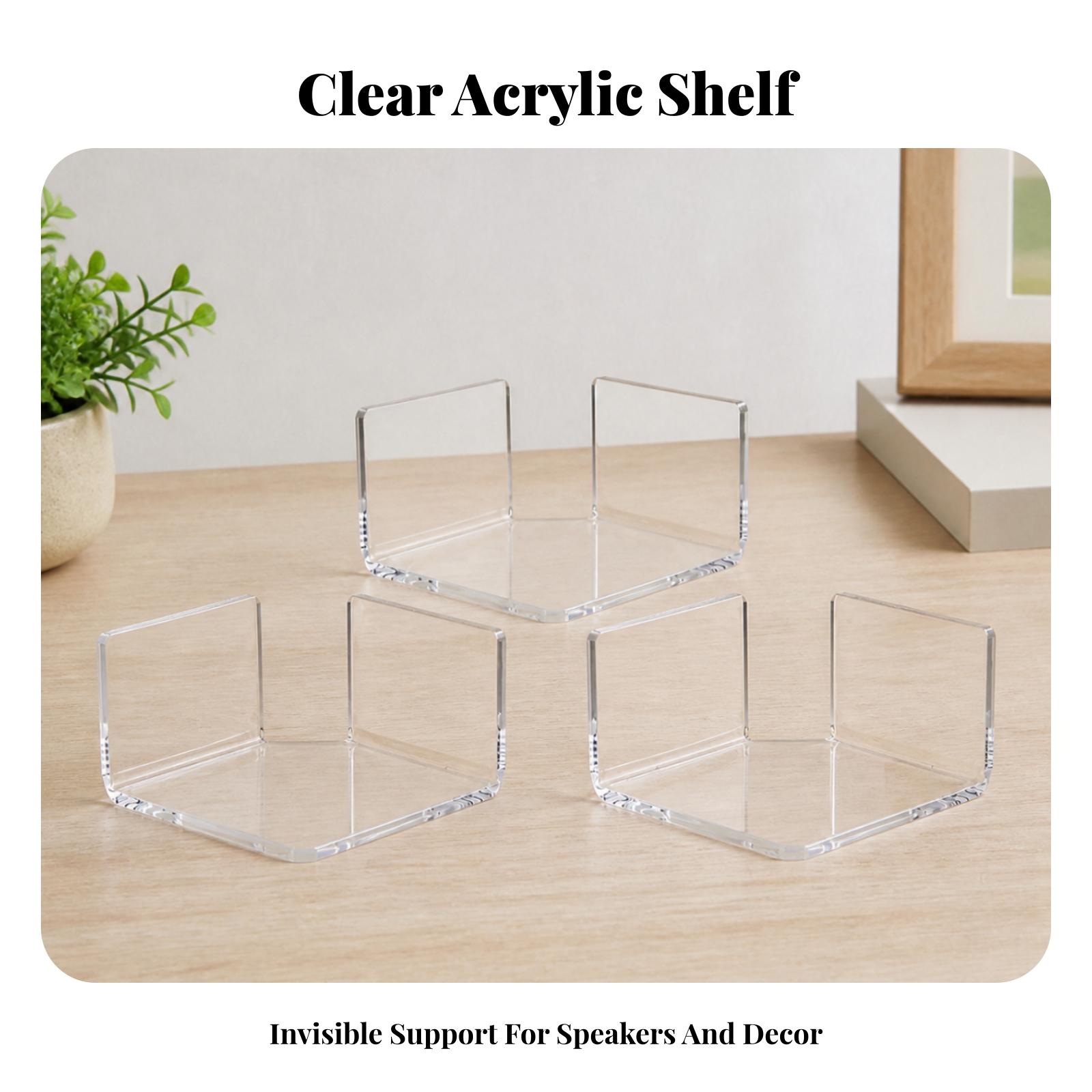 Estante de Pared Acrílico Tran - Baby Nursery Shelves reseña y precio