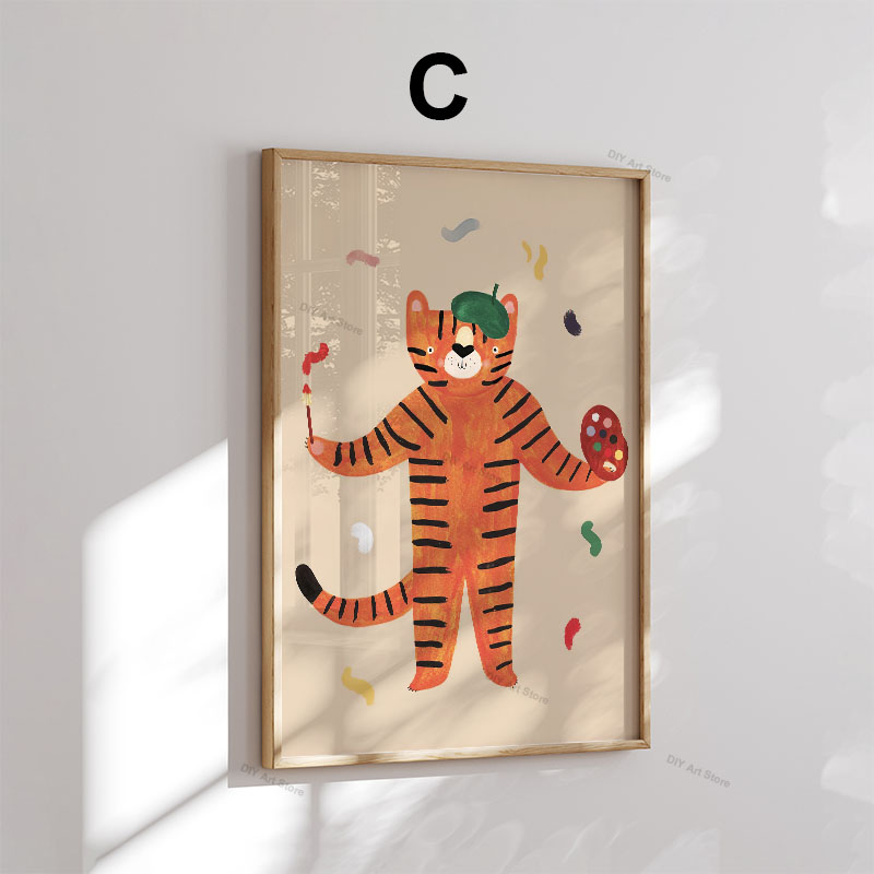 Divertidos Cuadros de Animales - Baby Nursery Pictures reseña y precio