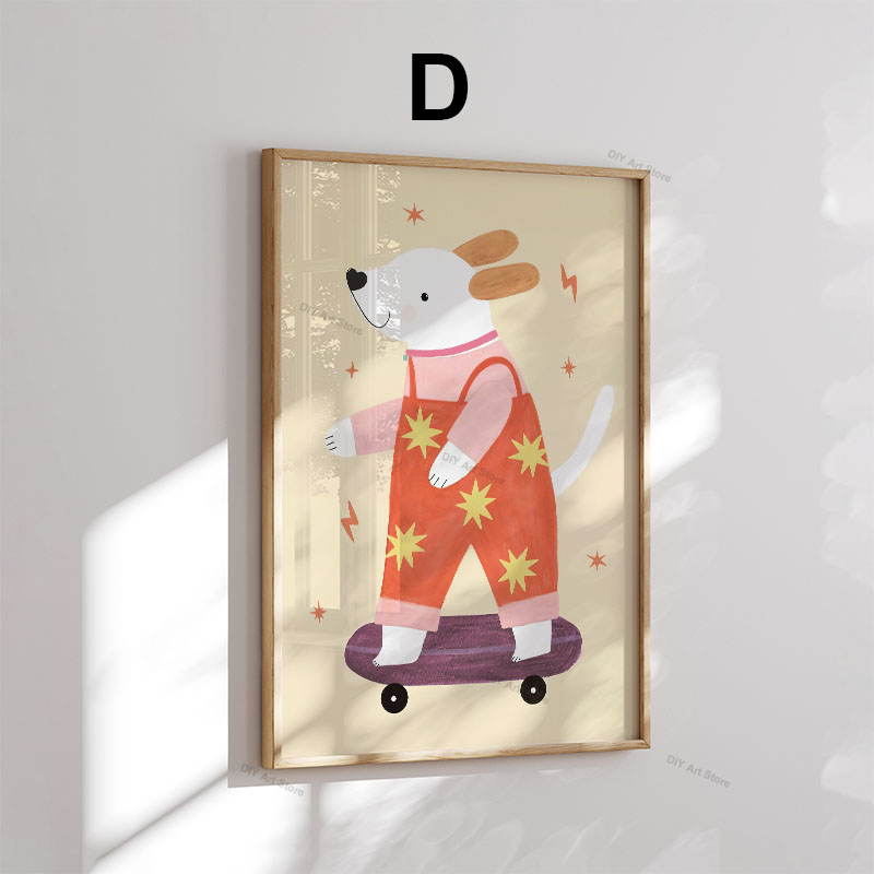 Divertidos Cuadros de Animales - Baby Nursery Pictures reseña y precio