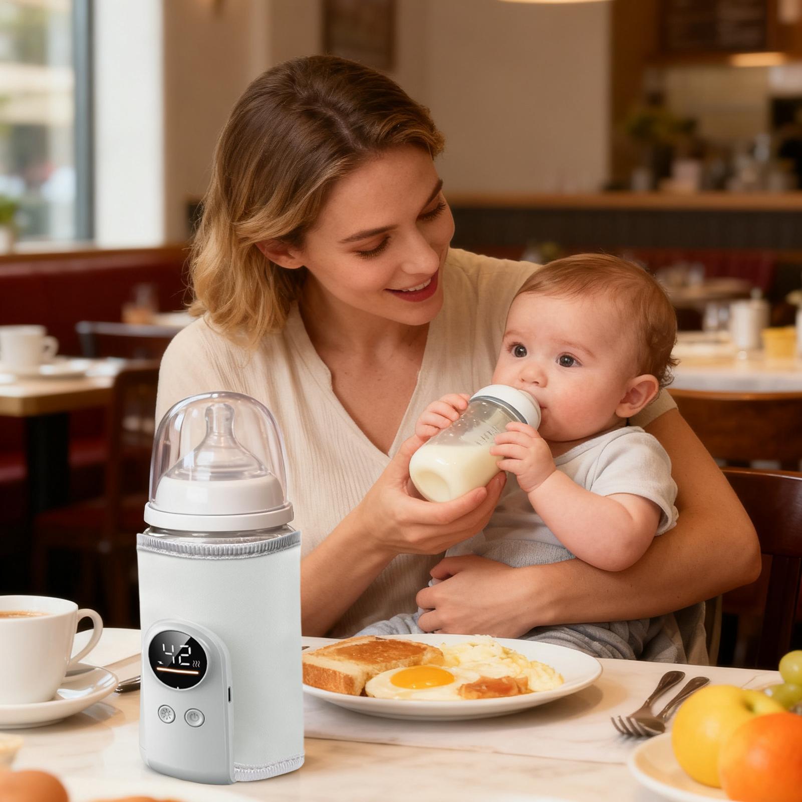 Calentador de biberones portát - Baby Nursery Heater reseña y precio