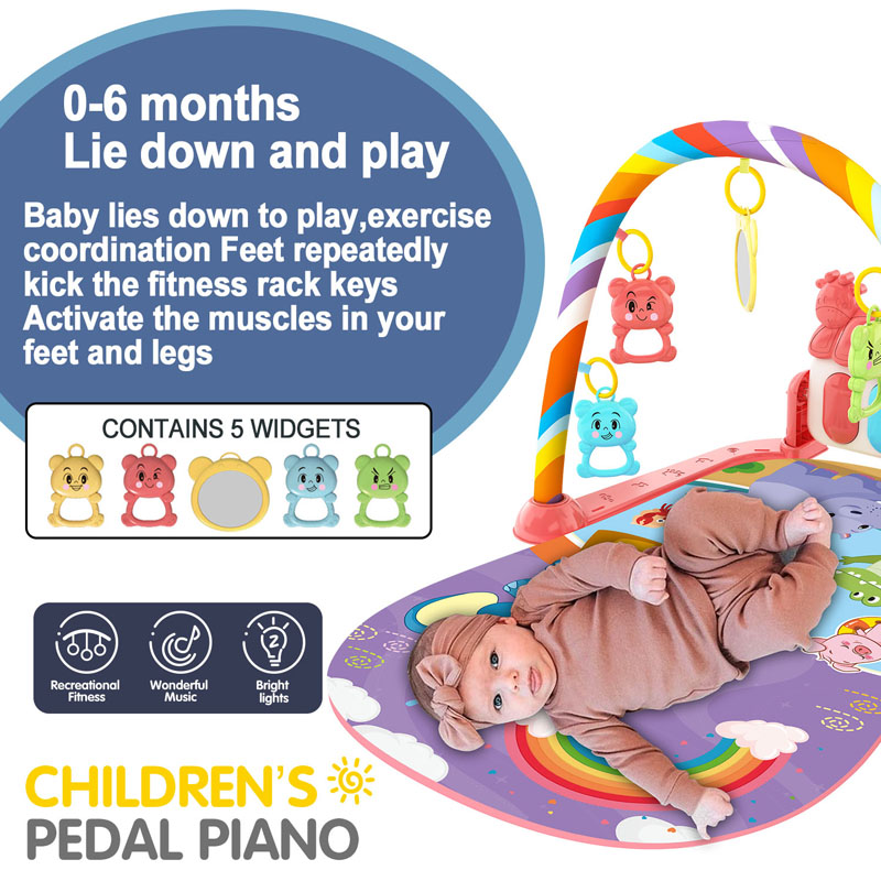 Alfombra de gimnasio para acti - Baby Nursery Shelves reseña y precio