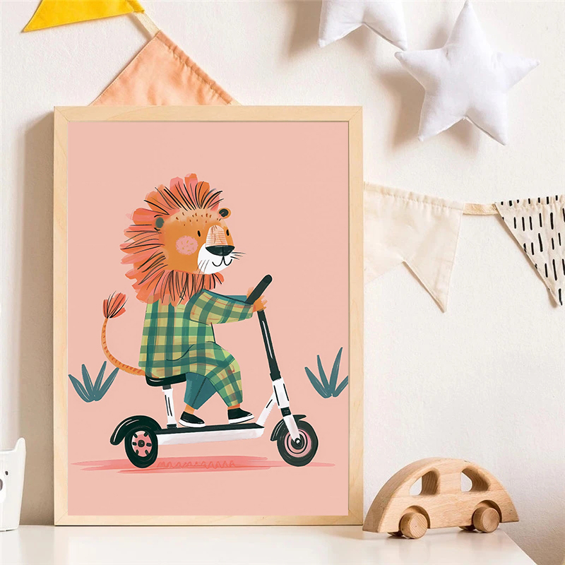 Póster impreso de perro, avión - Baby Nursery Pictures reseña y precio
