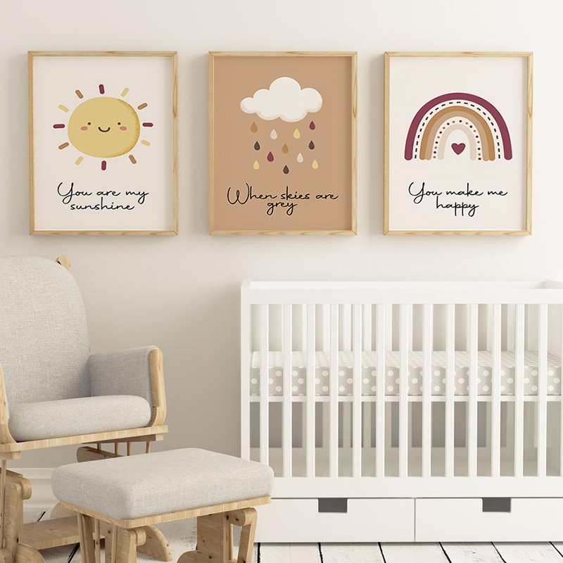 Pósteres e impresiones en lien - Baby Nursery You Are My Sunshine reseña y precio