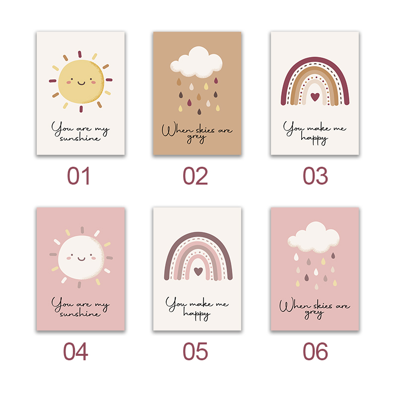 Pósteres e impresiones en lien - Baby Nursery You Are My Sunshine reseña y precio