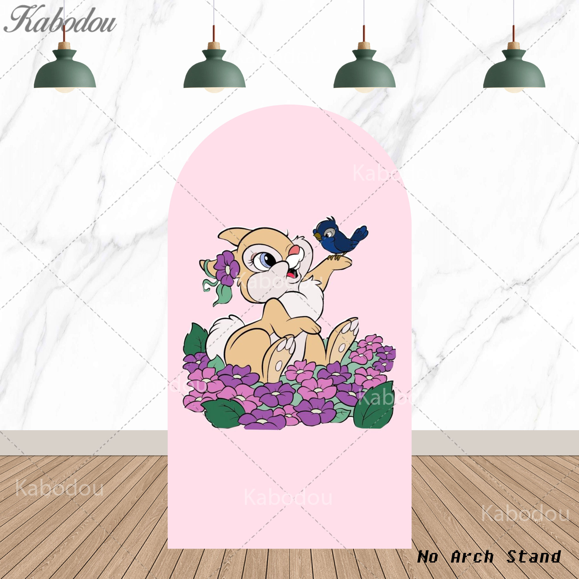 Fondo Decorativo con Diseño de - Baby Nursery Ideas Girl reseña y precio