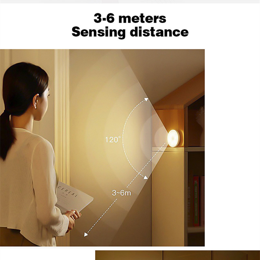 Luz nocturna magnética de luz  - Drawer Dresser White reseña y precio