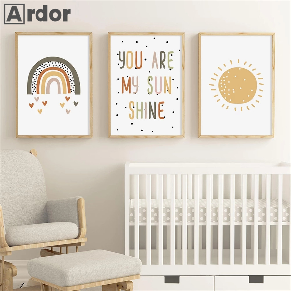 Impresiones de pared para guar - Baby Nursery You Are My Sunshine reseña y precio