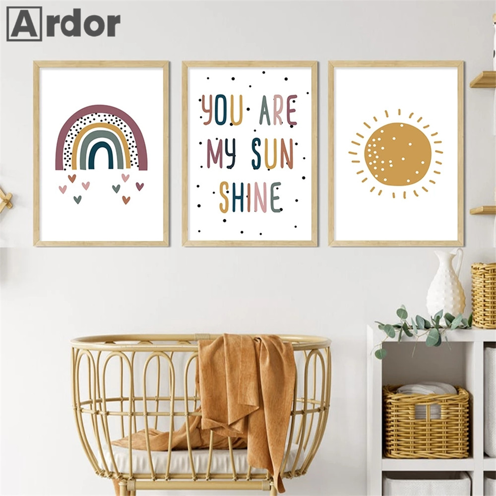 Impresiones de pared para guar - Baby Nursery You Are My Sunshine reseña y precio