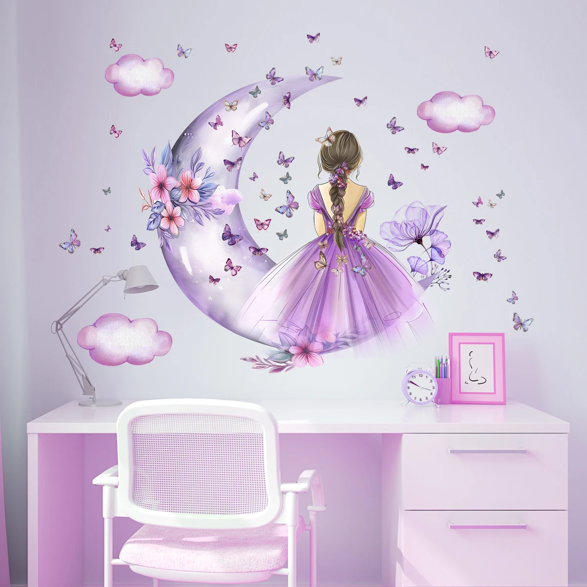 Pegatinas de pared de mariposa - Baby Nursery Ideas Girl reseña y precio