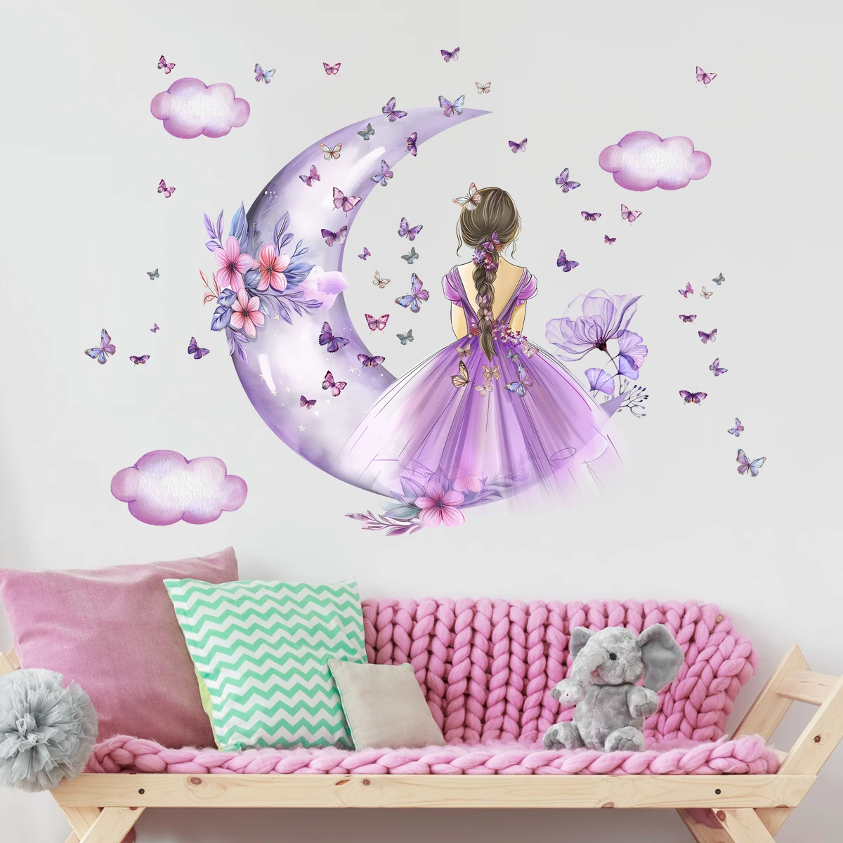 Pegatinas de pared de mariposa - Baby Nursery Ideas Girl reseña y precio