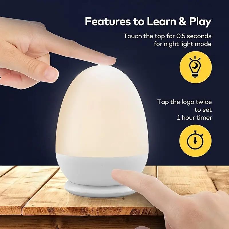 Luz nocturna táctil para guard - Baby Nursery Light reseña y precio