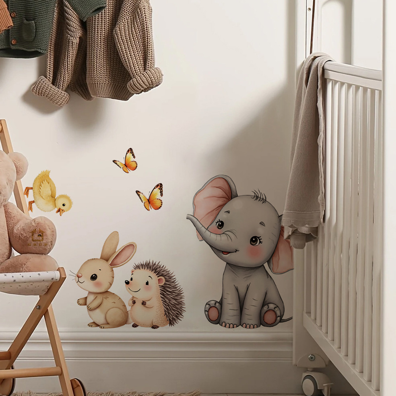 Adhesivo de pared de animales  - Baby Nursery Pictures reseña y precio