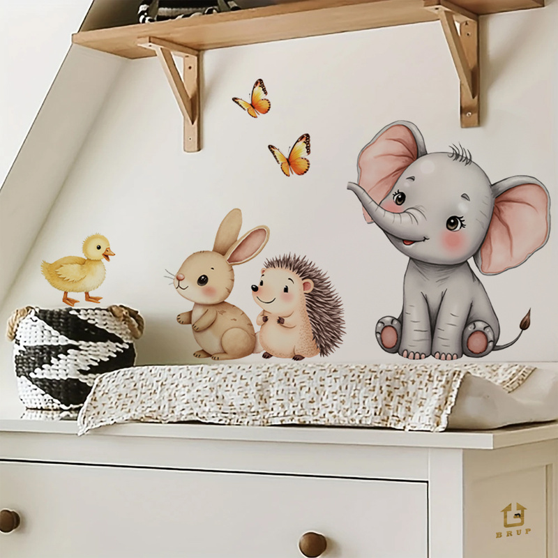 Adhesivo de pared de animales  - Baby Nursery Pictures reseña y precio