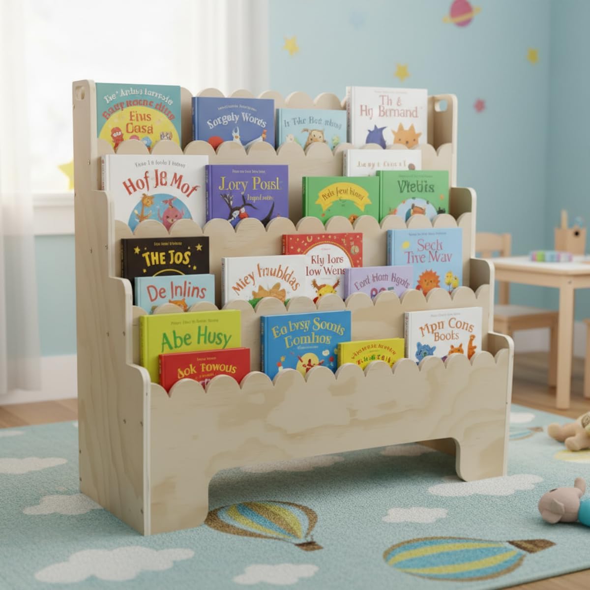 Estantería para Niños de 4 Niv - Baby Nursery Shelves reseña y precio