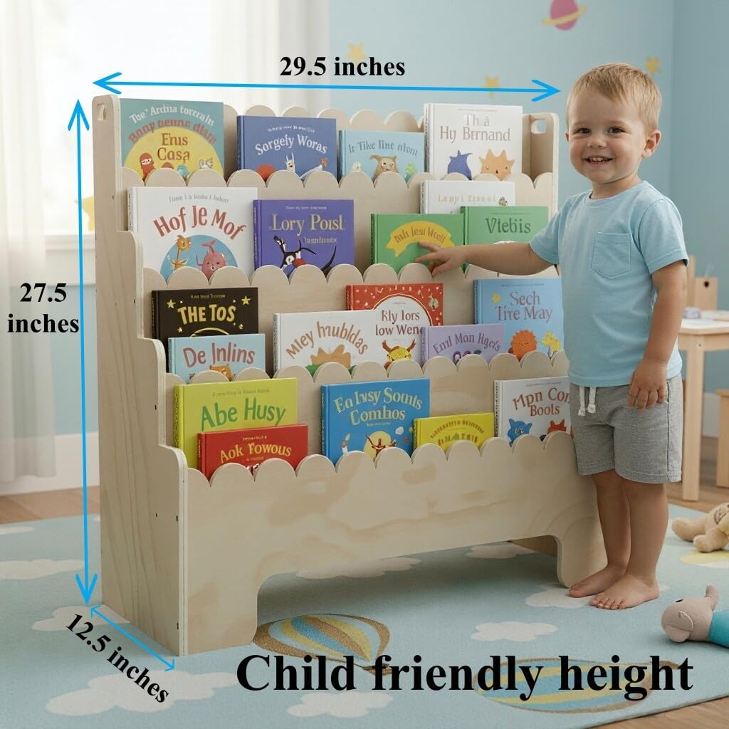 Estantería para Niños de 4 Niv - Baby Nursery Shelves reseña y precio
