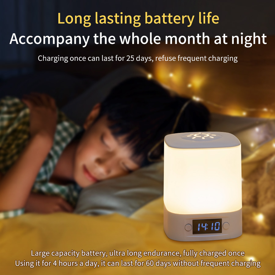 Lámpara de mesa LED recargable - Baby Nursery Light reseña y precio