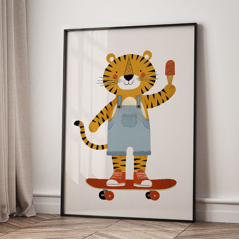 Divertidos Cuadros de Dibujos  - Baby Nursery Pictures reseña y precio