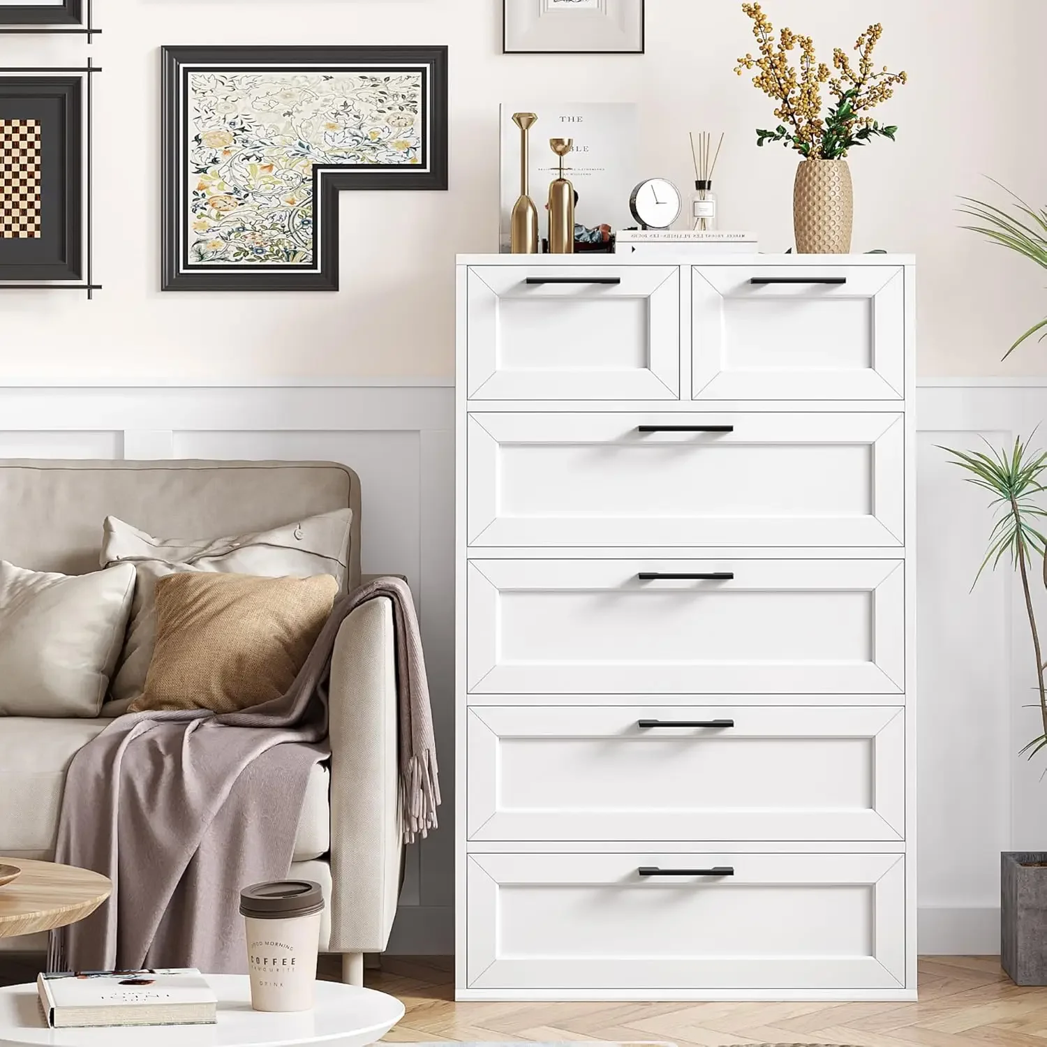 Gran Liquidación: Cómoda Blanc - Drawer Dresser White reseña y precio