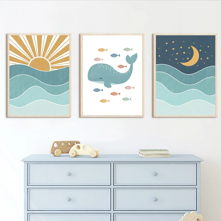 1 pieza de arte de pared sin m - Baby Boy Nursery Quotes reseña y precio