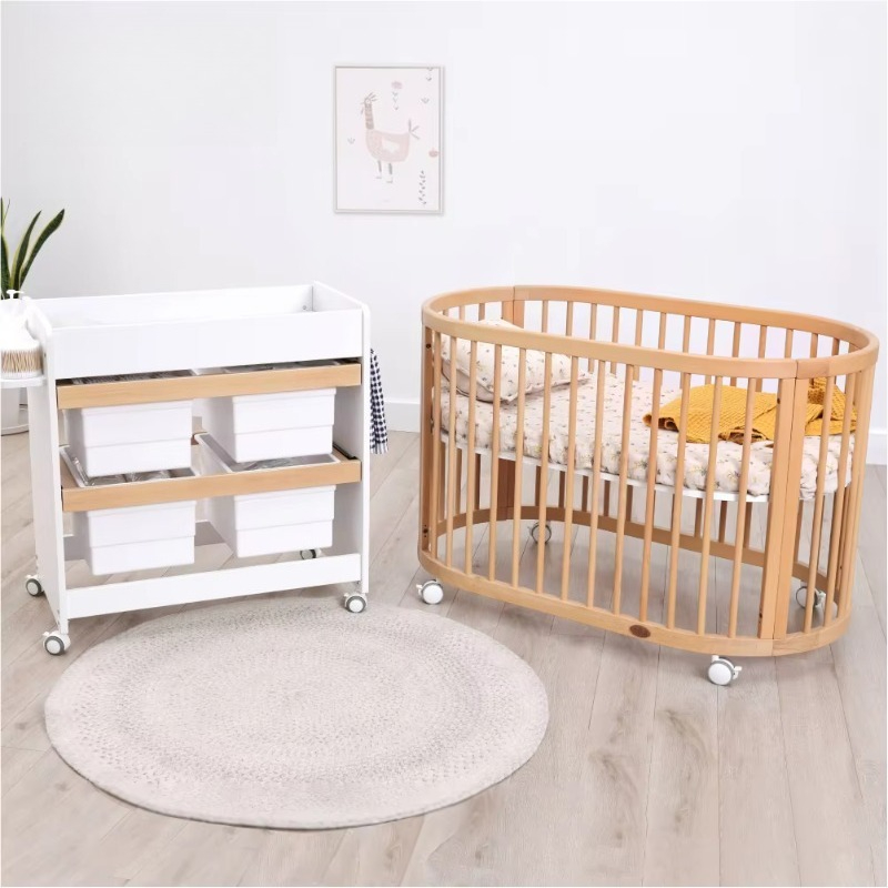Conjunto de muebles multifunci - Convertible Crib Set reseña y precio