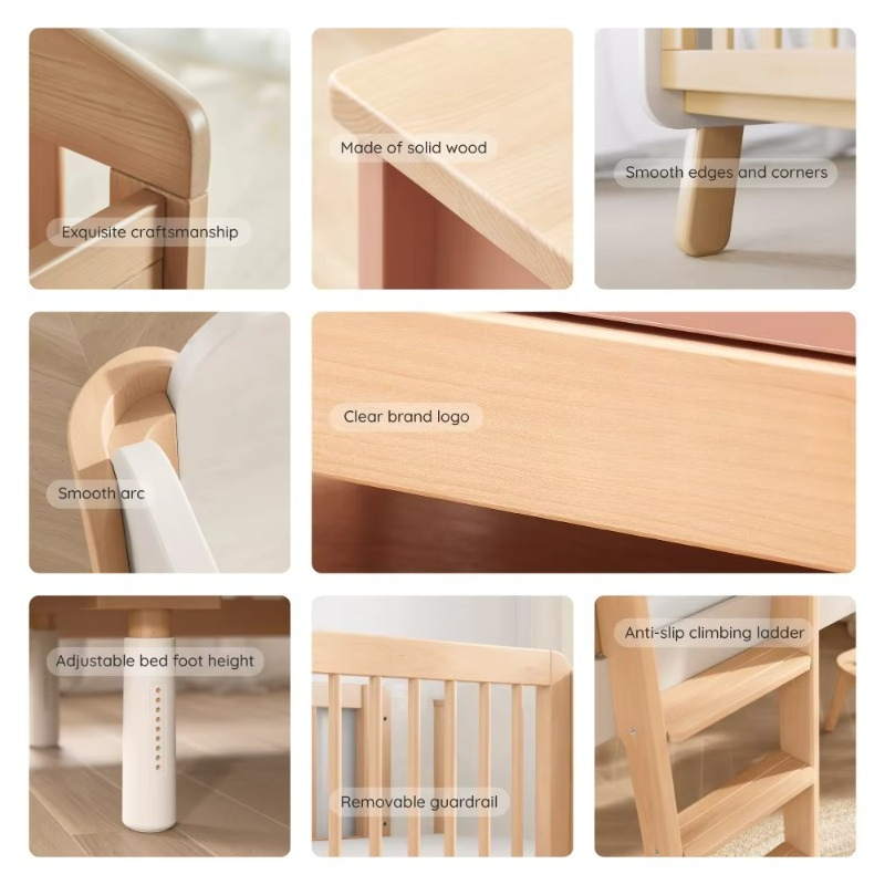 Conjunto de muebles multifunci - Convertible Crib Set reseña y precio