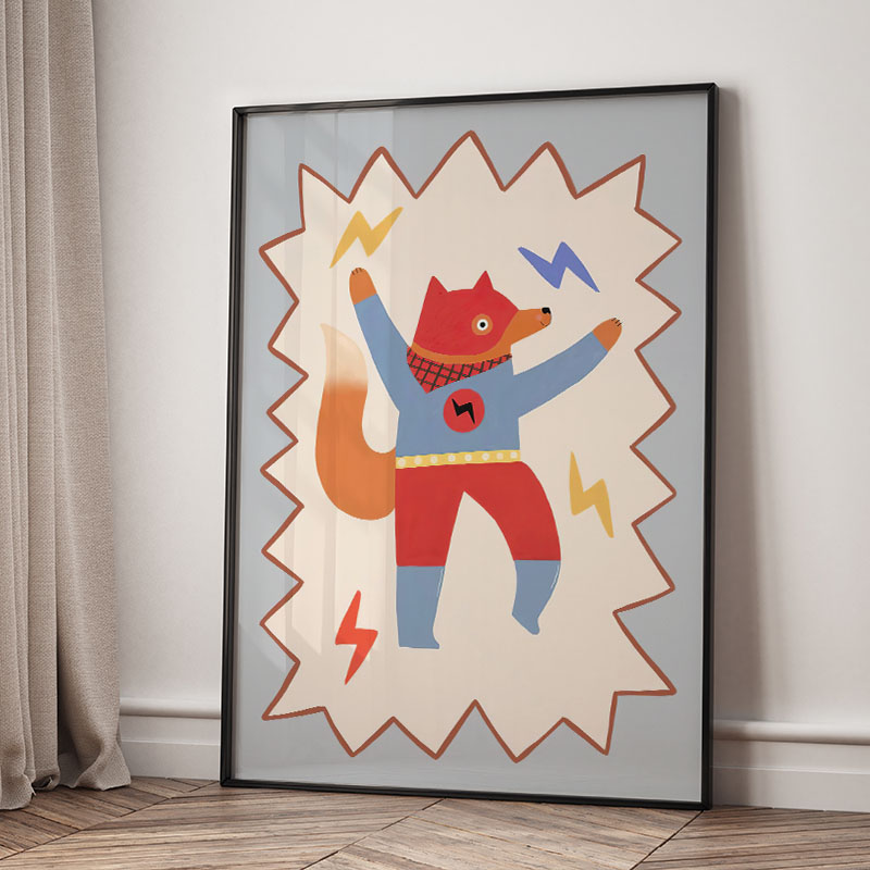 Divertidos dibujos animados, a - Baby Nursery Pictures reseña y precio